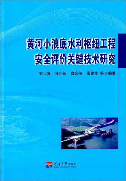 黃河小浪底水利樞紐工程安全評價關鍵技術研究