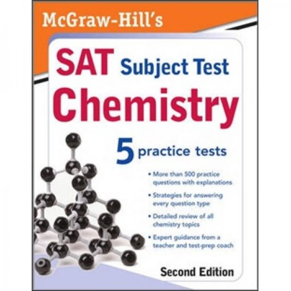 McGraw-Hill's SAT Subject Test: Chemistry 2ed  麥克勞-希爾SAT專項(xiàng)測(cè)試：化學(xué)(第2版)