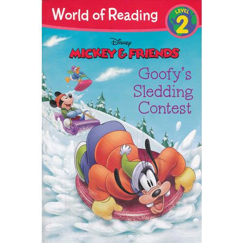 Mickey & Friends Goofy's Sledding Contest 迪士尼阅读世界第二级：米奇&朋友们-高飞的雪橇赛 