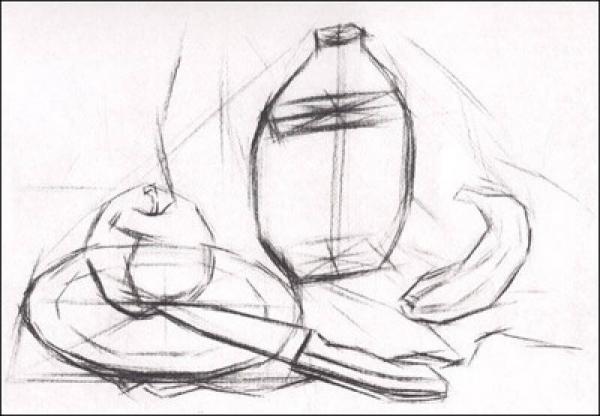 美术高考精品挂图：素描静物