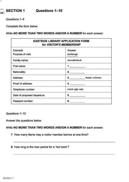 雅思考试官方指南