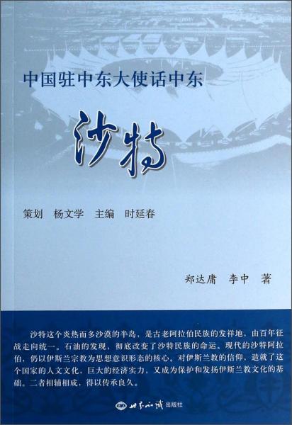 中國駐中東大使話中東（沙特）