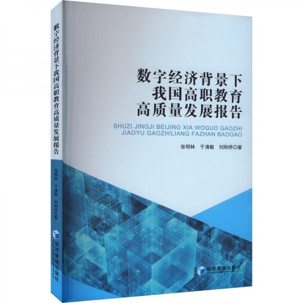 數(shù)字濟背景下我國高職教育高質(zhì)量發(fā)展報告