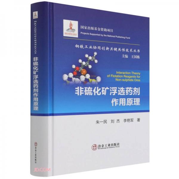 非硫化礦浮選藥劑作用原理(精)/鋼鐵工業(yè)協(xié)同創(chuàng)新關(guān)鍵共性技術(shù)叢書