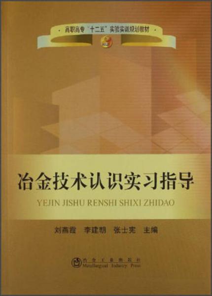 高職高專“十二五”實(shí)驗(yàn)實(shí)訓(xùn)規(guī)劃教材：冶金技術(shù)認(rèn)識(shí)實(shí)習(xí)指導(dǎo)