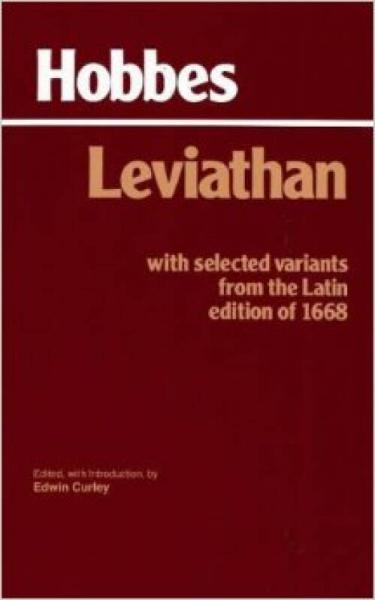 Leviathan：With Selected Variants from the Latin Edition of 1668