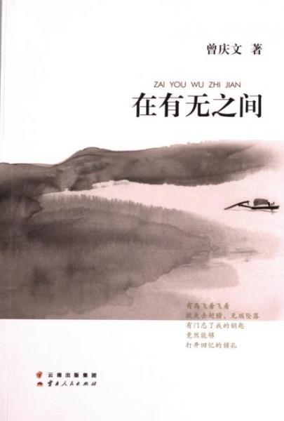 全新正版圖書 在有無之間曾慶文云南人民出版社9787222211988