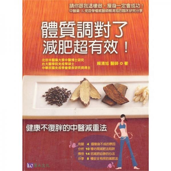 體質(zhì)調(diào)對了，減肥超有效！