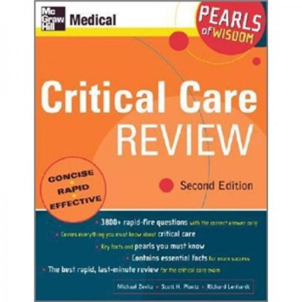 Critical Care Review: Pearls of Wisdom, Second Edition