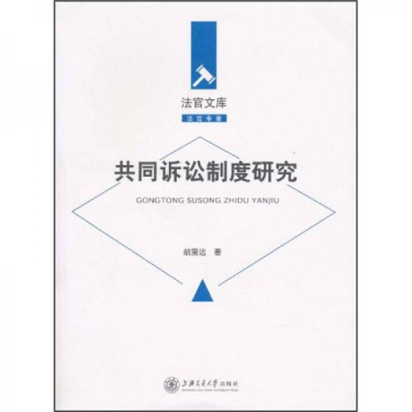 共同诉讼制度研究