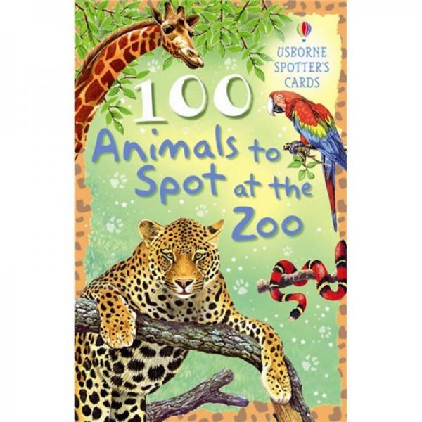 100 Animals to Spot at The Zoo Cards