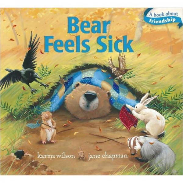 Bear Feels Sick   Board Book  小熊生病了