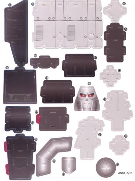 威震天/变形金刚炫酷立体益智拼插