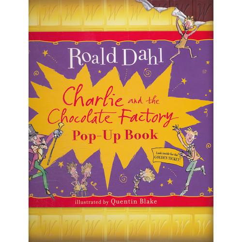 Charlie and the Chocolate Factory Pop-up Book 《查理和巧克力工厂》精装立体书（罗尔德·达尔礼品书）9780142419304