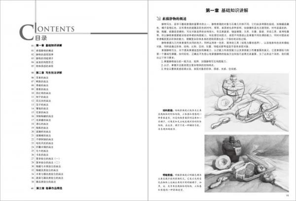 基础教学实用版 素描静物