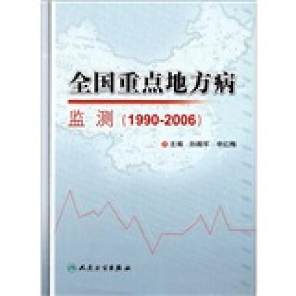 全國(guó)重點(diǎn)地方病監(jiān)測(cè):1990-2006