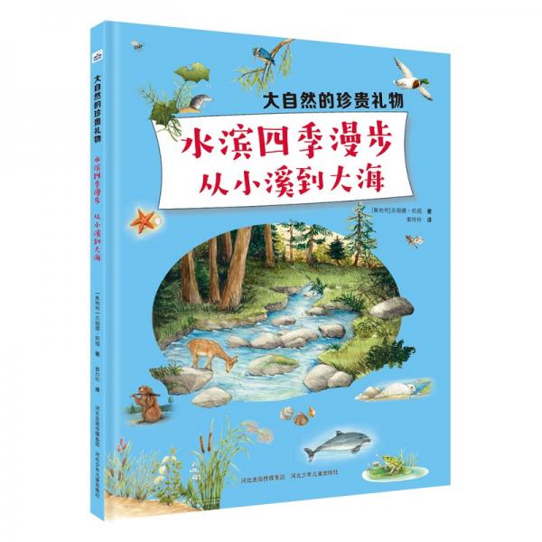 大自然的珍贵礼物：水滨四季漫步——从小溪到大海 少儿科普 河北少儿出版社 新华正版