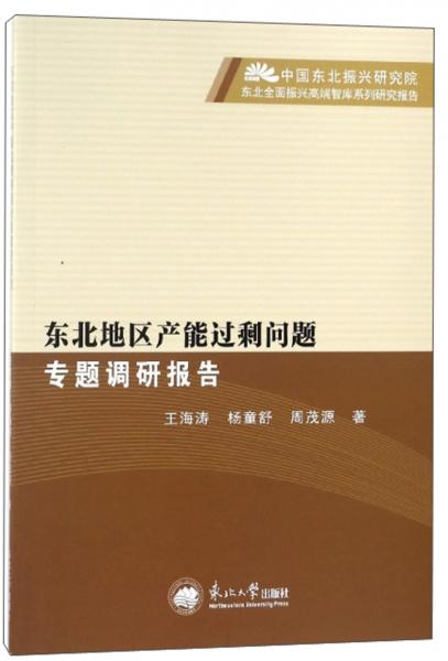 东北地区产能过剩问题专题调研报告