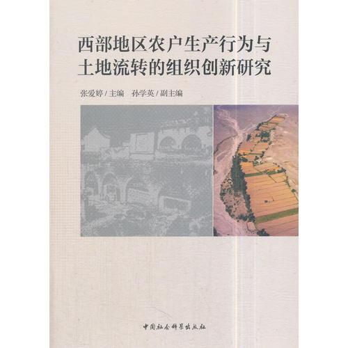 西部地区农户生产行为与土地流转的组织创新研究