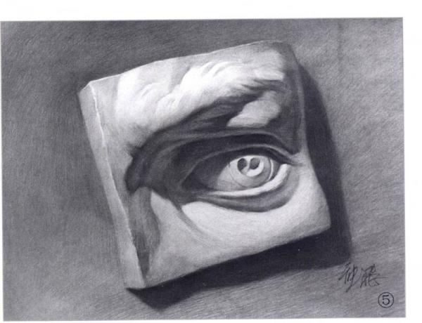 美教室 熊飞素描4K石膏像临本