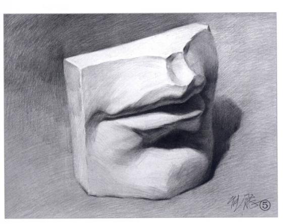 美教室 熊飞素描4K石膏像临本