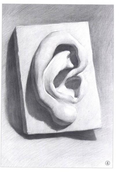 美教室 熊飞素描4K石膏像临本