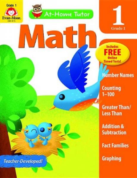 At-Home Tutor Math， Grade 1