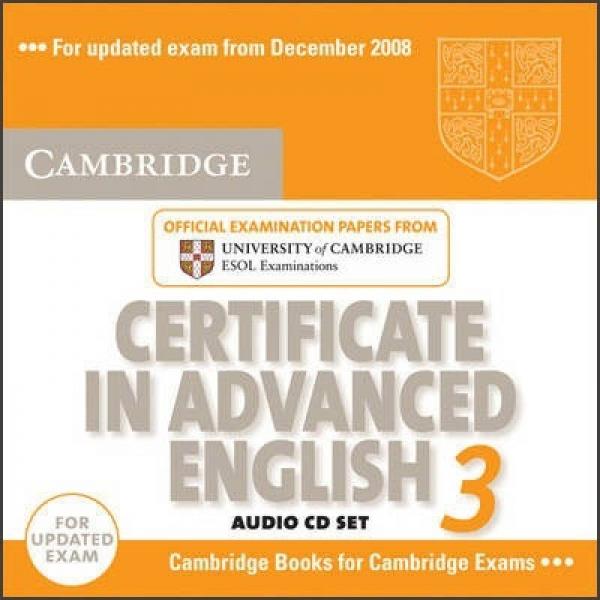 Cambridge Certificate in Advanced English 3 for Updated Exam Audio CDs (2)