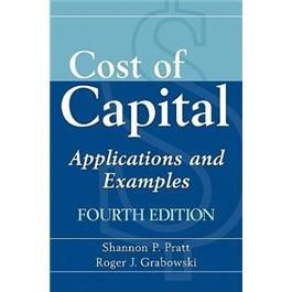 CostofCapital:WorkbookandTechnicalSupplement