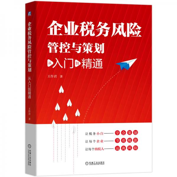 企业税务风险管控与策划：从入门到精通