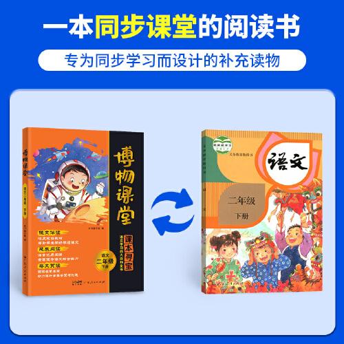 2025春阳光同学博物课堂语文二年级下册人教版阅读理解2年级下册寻宝学习大百科全书阅读技能提升