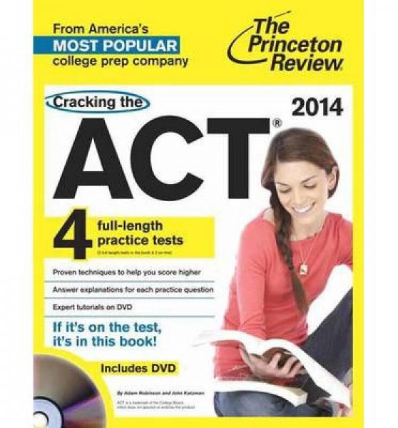 Cracking the ACT with 4 Practice Tests & DVD,