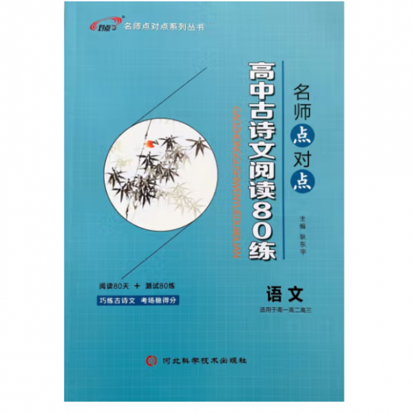 2024版 名師點(diǎn)對(duì)點(diǎn) 高中古詩(shī)文閱讀80練 語(yǔ)文 耿東宇