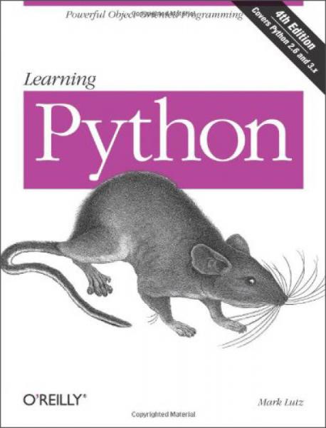 Learning Python：Powerful Object-Oriented Programming