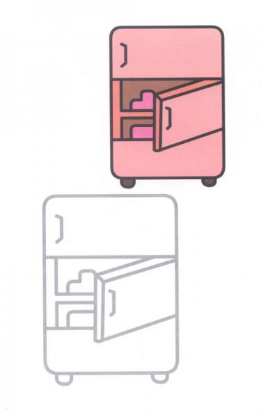 幼儿绘画启蒙系列：描涂简笔画