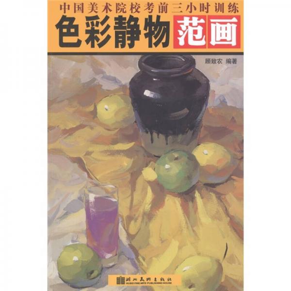 中國美術院校考前三小時訓練：色彩靜物范畫