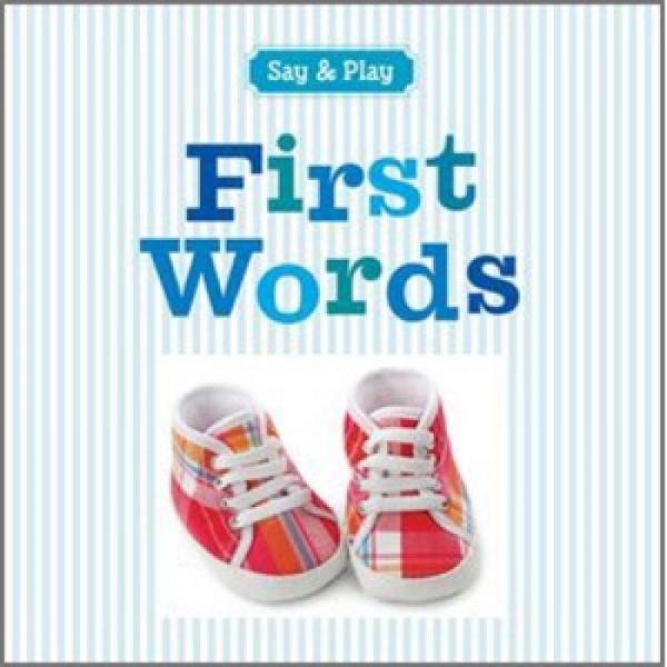 First Words (Say & Play)  [Board book]