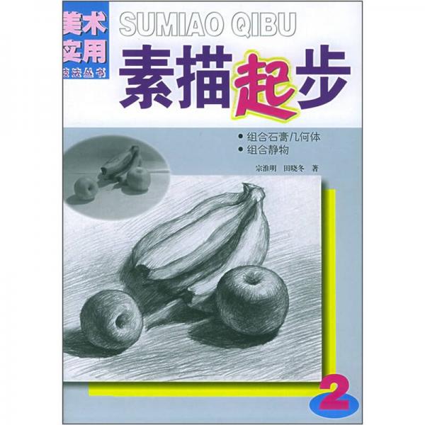 美術(shù)實(shí)用技法叢書·素描起步1：?jiǎn)误w石膏幾何體單體靜物