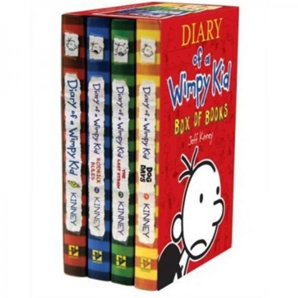 Diary of a Wimpy Kid (Box of Books)  小屁孩日记套装