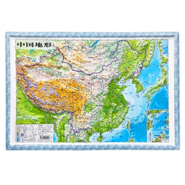中国地形(附中国地理地图)