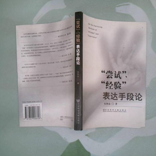 “嘗試”“經(jīng)驗(yàn)” 表達(dá)手段論