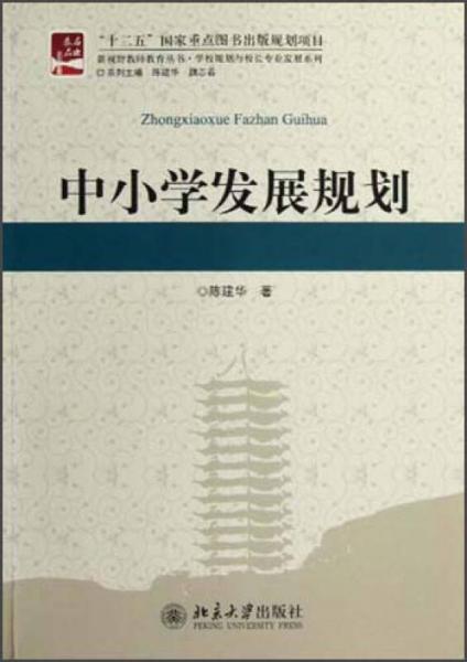 新視野教師教育叢書·學(xué)校規(guī)劃與校長(zhǎng)專業(yè)發(fā)展系列：中小學(xué)發(fā)展規(guī)劃