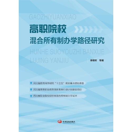 高職院校混合所有制辦學(xué)路徑研究