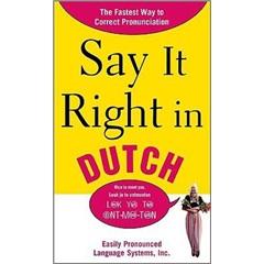 SAYITRIGHTINDUTCH