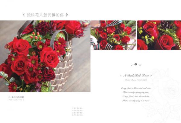 玫瑰绘 用色铅笔为爱表白