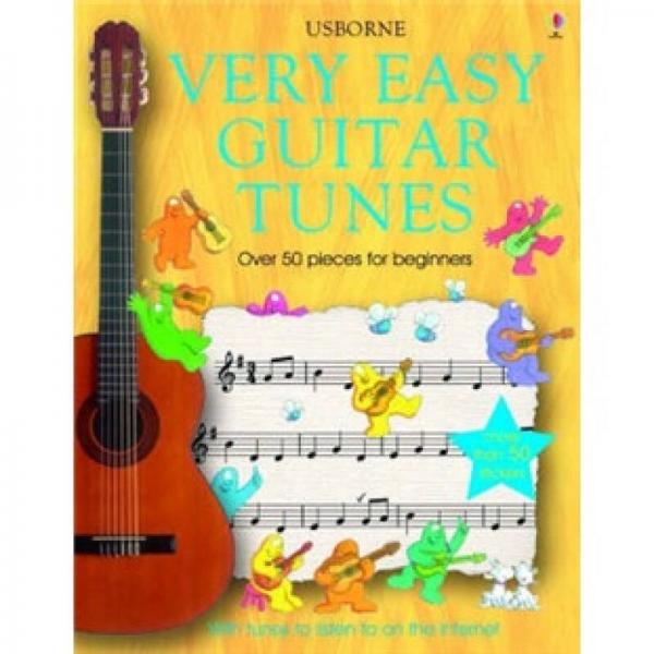 Very Easy Guitar Tunes Usborne英文原版