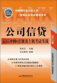 2013中国银行业从业人员资格认证考试辅导用书：个人理财最后冲刺8套题及上机考试实战