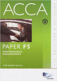 ACCA·PAPER F5业绩管理（课本）（英文版）