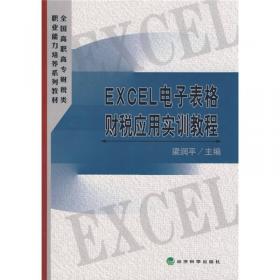 Excel在企业财务中的应用/财政部规划教材·全国财政职业教育教学指导委员会推荐教材