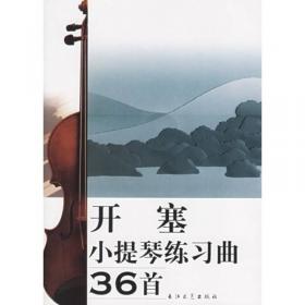 开塞小提琴练习曲36首Op.20(练习提示)